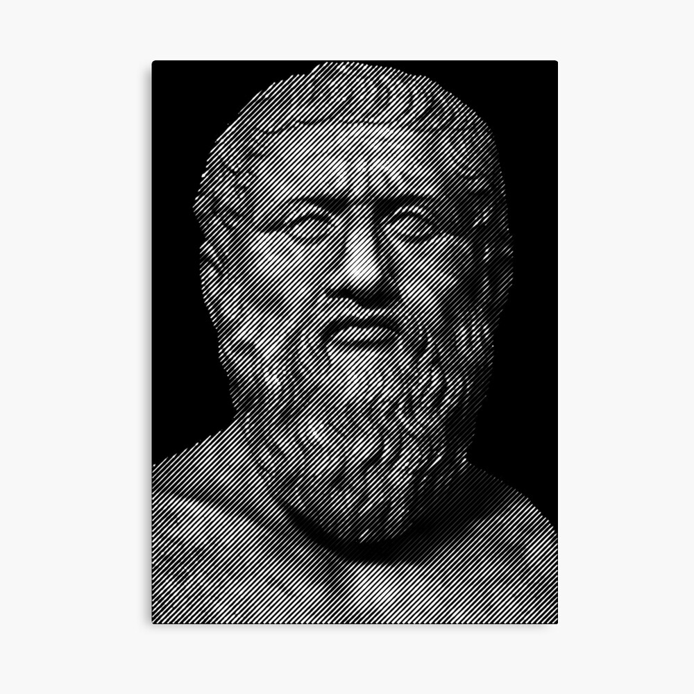 Plato philosopher Canvas Print