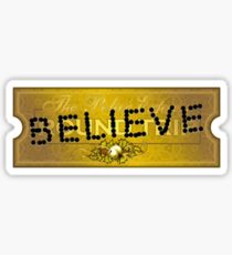 Believe The Polar Express Sticker