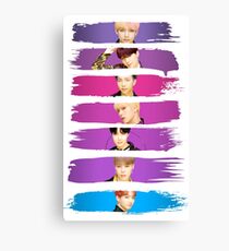 BTS: IDOL Canvas Print