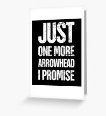Artifact Hunter / Arrowhead Hunting Greeting Card