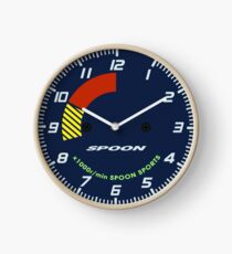 Löffel Tachometer Uhr Uhr