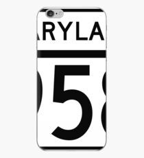 Maryland Route MD 958 | United States Highway Shield Sign Sticker iPhone Case