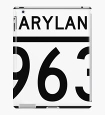 Maryland Route MD 963 | United States Highway Shield Sign Sticker iPad Case/Skin