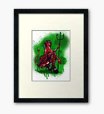 She-devil Framed Print
