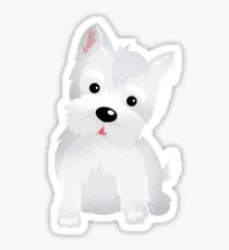 Westie dog Sticker