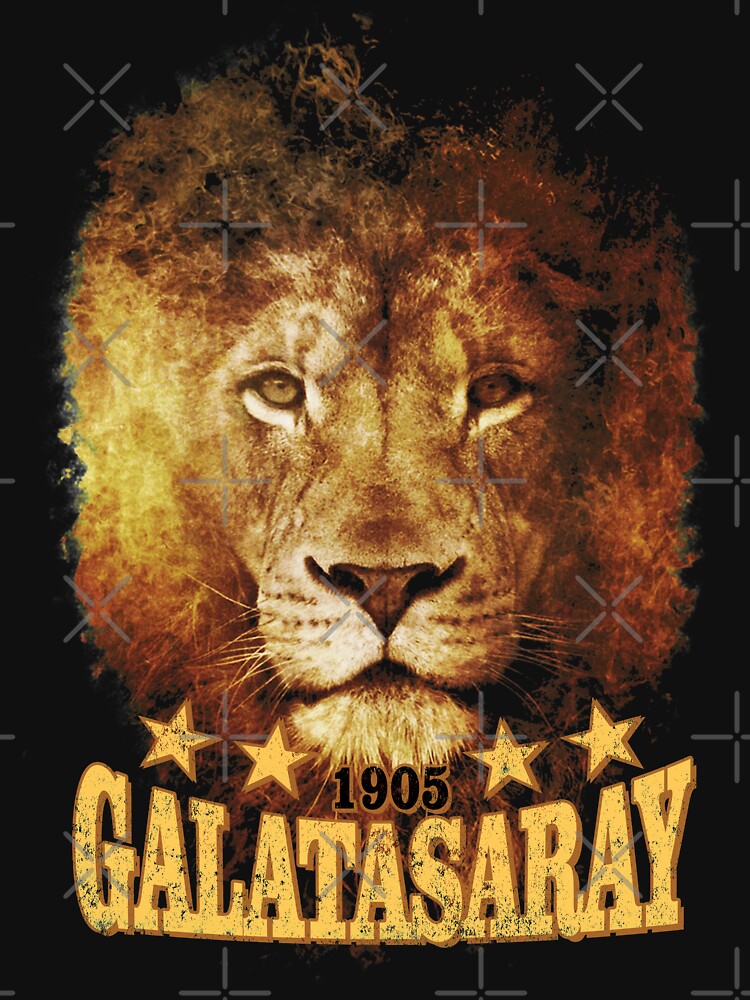"Galatasaray Lion 1905 4 Stars T Shirt" T-shirt by ...