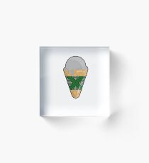 Ambitious Ice Cream Acrylic Block