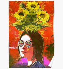 The Girl with Kaleidoscope Eyes Poster