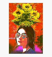 Das Mädchen mit Kaleidoskopaugen Fotodruck