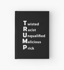 Anti Trump Politics Hardcover Journal