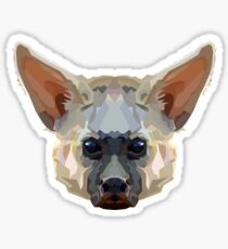 Topographic: Aardwolf Sticker