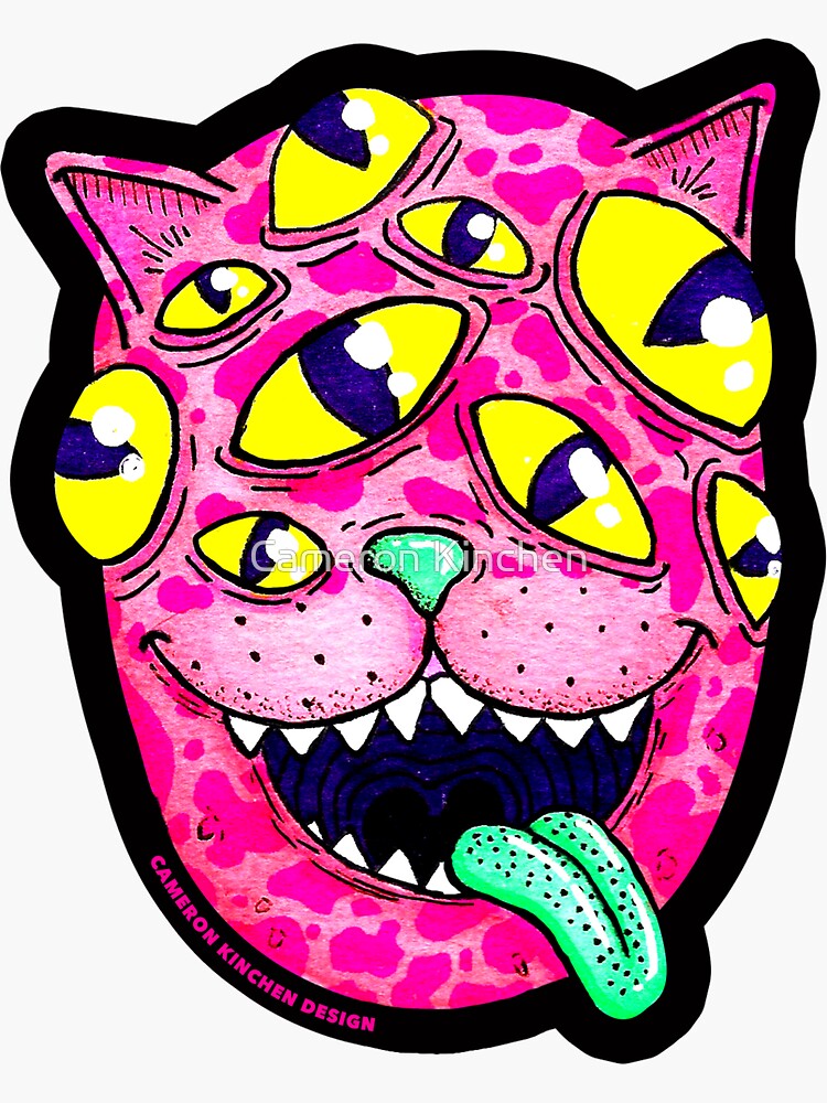 Multi-Eyed Space Kitty Overlord by cammonk