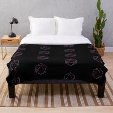 Neon Odesza Throw Blanket