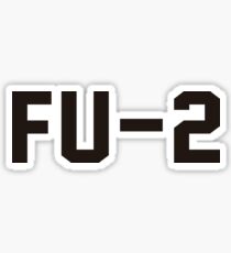 Kamikaze FU 2 Sticker