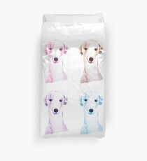 Pop-Art Whippet Bettbezug