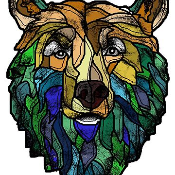 Artwork thumbnail, Blue Berry Bear by Packeredo