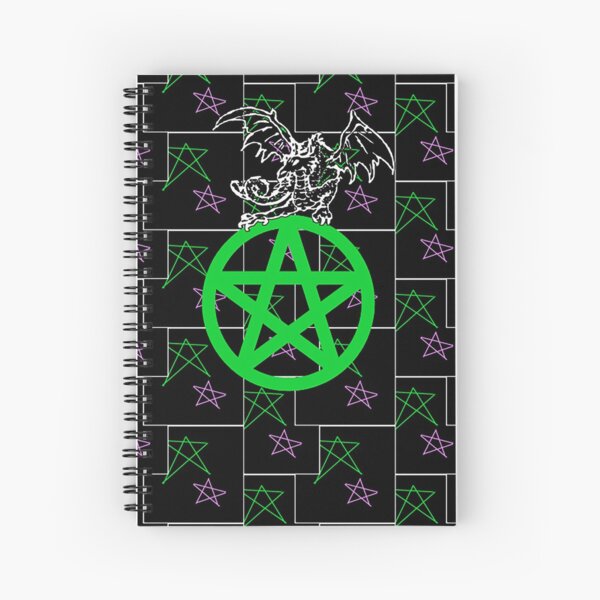 dragon pentagram Spiral Notebook
