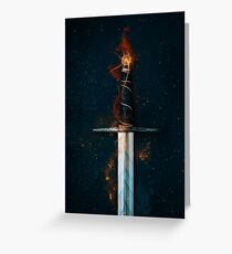Magic Sword No 1 Greeting Card