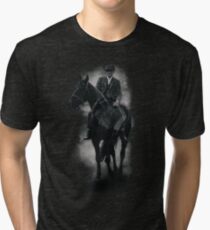 Peaky Blinders Fan Art - C&A Film & Series Tri-blend T-Shirt
