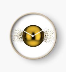 Exploded sphere Clock