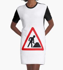Building site Graphic T-Shirt Dress