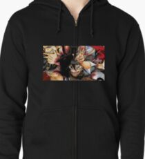 black clover Zipped Hoodie