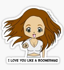 Waverly Like a boomerang Sticker