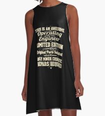Operating Engineer Funny Job Gift A-Line Dress