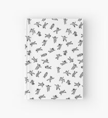 astronaut pattern Hardcover Journal