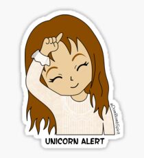 Waverly Unicorn Alert Sticker