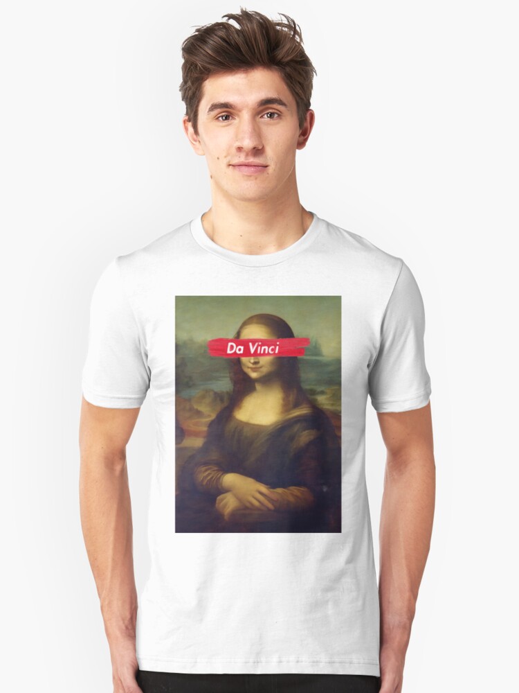 supreme t shirt mona lisa
