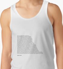 Mark Twain Quotes Tank Top