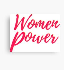 Women Power Canvas Print
