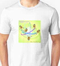 Two Scrambled Eggs - EGGocentric Unisex T-Shirt