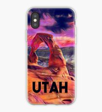 Utah arches national park iPhone Case