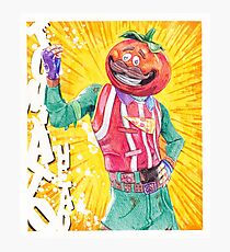 tete de tomate impression photo - manga fortnite dessin