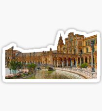 Spain Square Seville Sticker