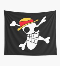 One Piece - Luffy's Badly Drawn Flag Wall Tapestry