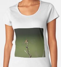 Resting Dragonfly Women's Premium T-Shirt