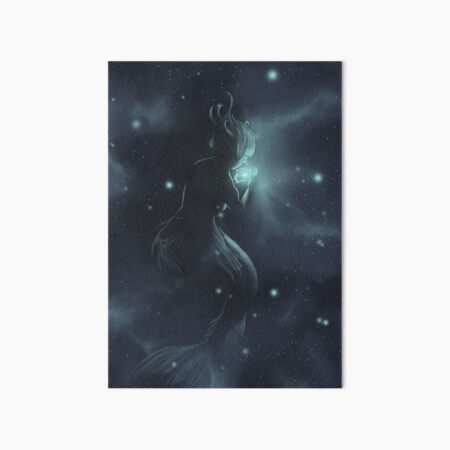 Creative Curiosity 2018 MerMay Painting Art Board Print