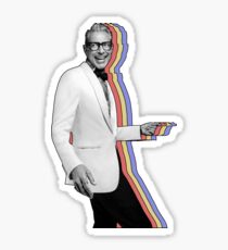 Goldblum überlagert Sticker