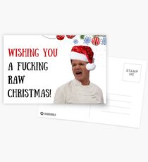 Gordon Ramsay Christmas Postcards