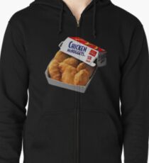 chicken nuggets Zipped Hoodie