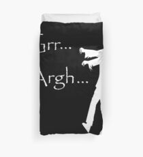 Grr Argh Duvet Cover