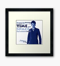The Whole of space and time Framed Print