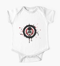 Target Skull One Piece - Short Sleeve