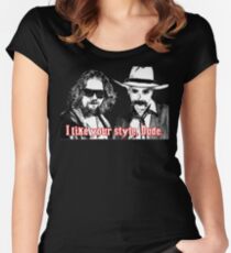 Big lebowski Women's Fitted Scoop T-Shirt