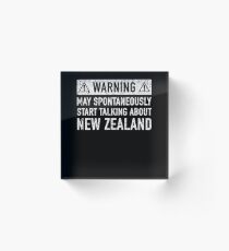 Bloque acrílico New Zealand Related Gift