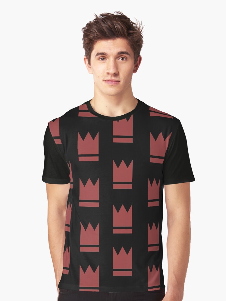 Red Crown King Queen T Shirt By Anjerra Redbubble