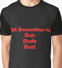 FEMA Evacuation Plan Graphic T-Shirt